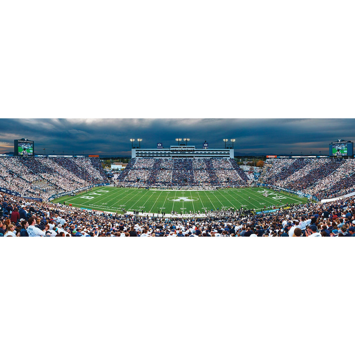 BYU Cougars - 1000 Piece Panoramic Jigsaw Puzzle