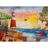 Paradise Beach - Oceanside Camping 550 Piece Jigsaw Puzzle