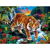 Glow in the Dark - Stalking Tiger 300 Piece EZ Grip Jigsaw Puzzle