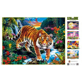 Glow in the Dark - Stalking Tiger 300 Piece EZ Grip Jigsaw Puzzle