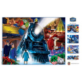 The Polar Express - Ride 550 Piece Glitter Jigsaw Puzzle