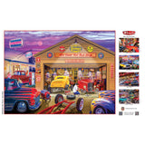 Wheels - Old Timer's Hot Rods 750 Piece Jigsaw Puzzle