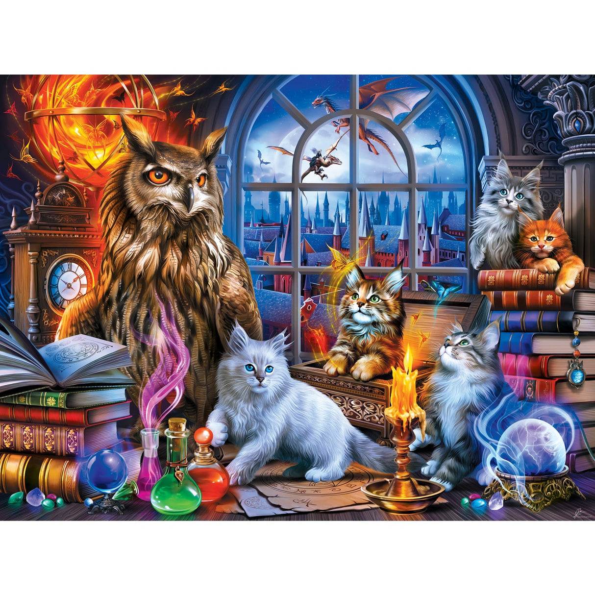 Medley - Caretakers of the Study 300 Piece EZ Grip Jigsaw Puzzle