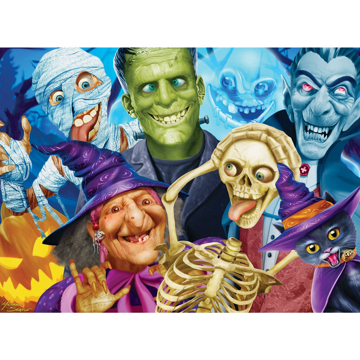 Selfies - Spooky Smiles 200 Piece Jigsaw Puzzle