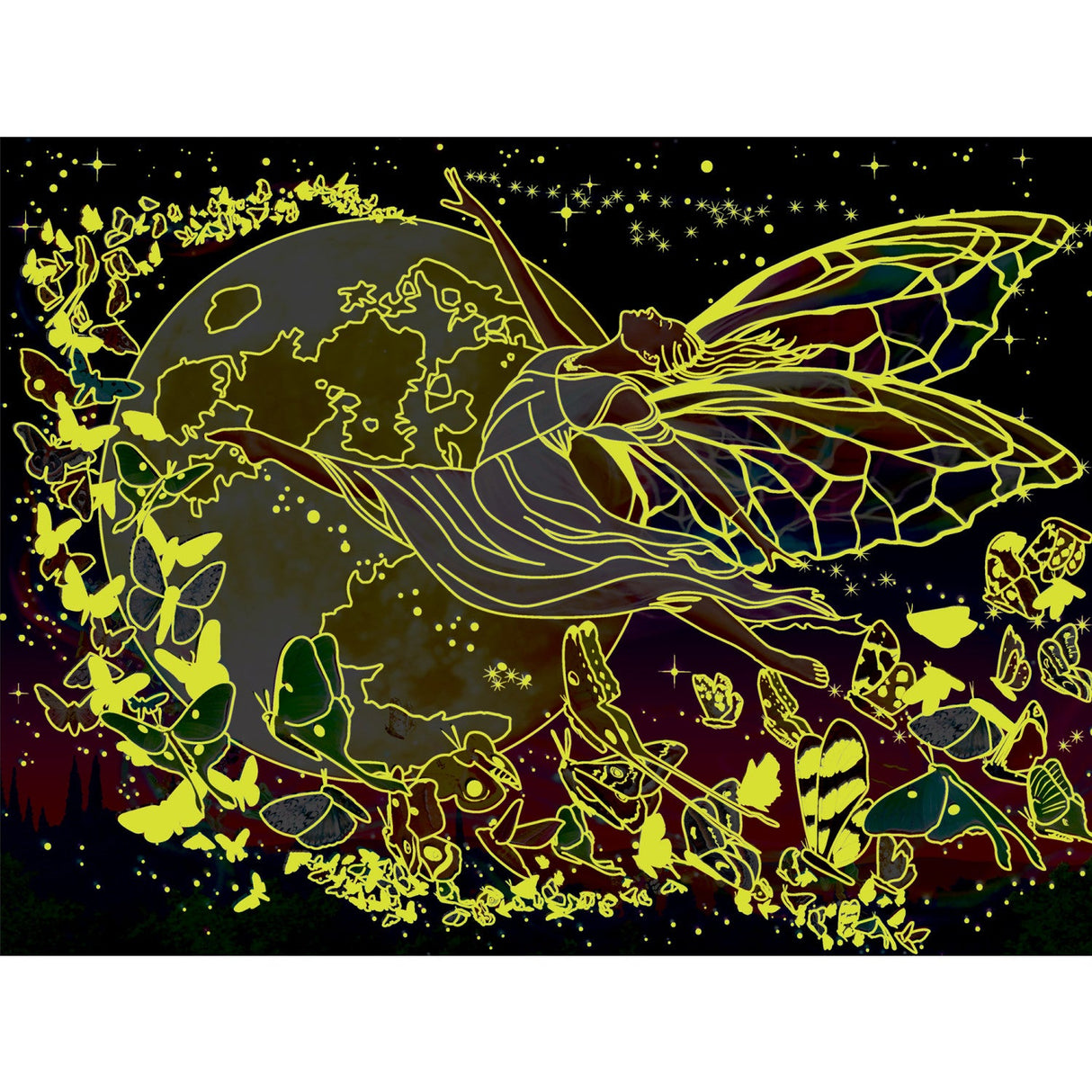 Glow in the Dark - Moon Fairy 300 Piece EZ Grip Jigsaw Puzzle