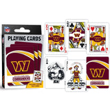 Washington Commanders Playing Cards - 54 Card Deck