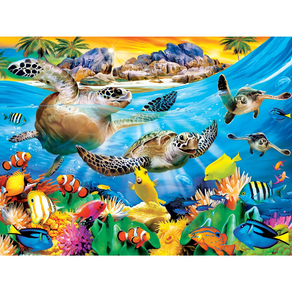 Tropics - Breaking Waves 300 Piece EZ Grip Jigsaw Puzzle