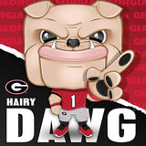 Hairy Dawg - Georgia Bulldogs Mascot 100 Piece Jigsaw Puzzle