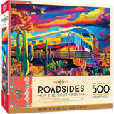 Roadsides of the Southwest - Desert Express 500 Piece Jigsaw Puzzle