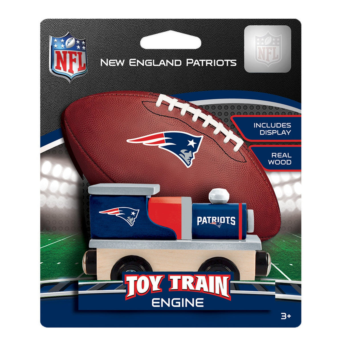 New England Patriots Toy Train Engine