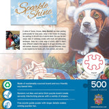 Sparkle & Shine - Santa Paws 500 Piece Glitter Jigsaw Puzzle