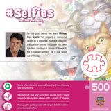 Selfies - Purrfect Portraits 500 Piece Jigsaw Puzzle