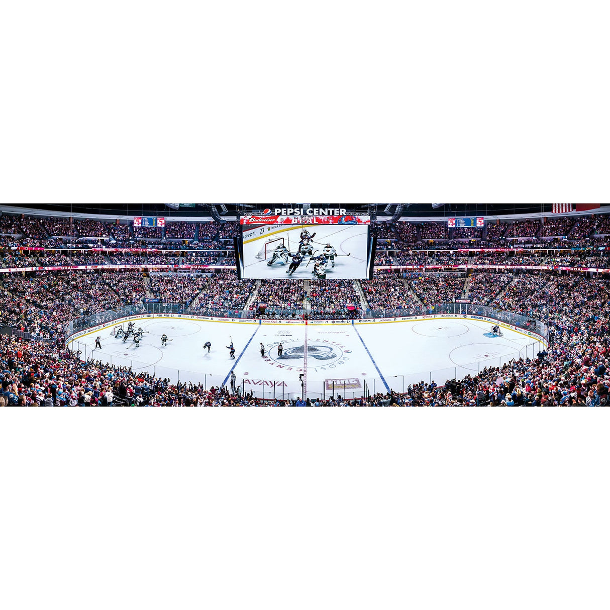 Colorado Avalanche - 1000 Piece Panoramic Jigsaw Puzzle