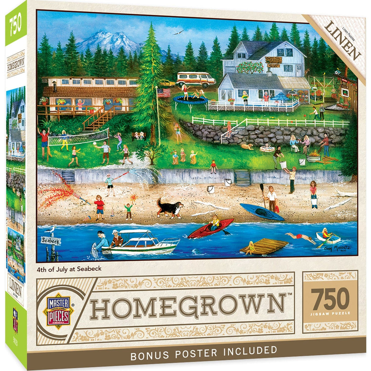 Homegrown - 4th of July at Seabeck 750 Piece Jigsaw Puzzle