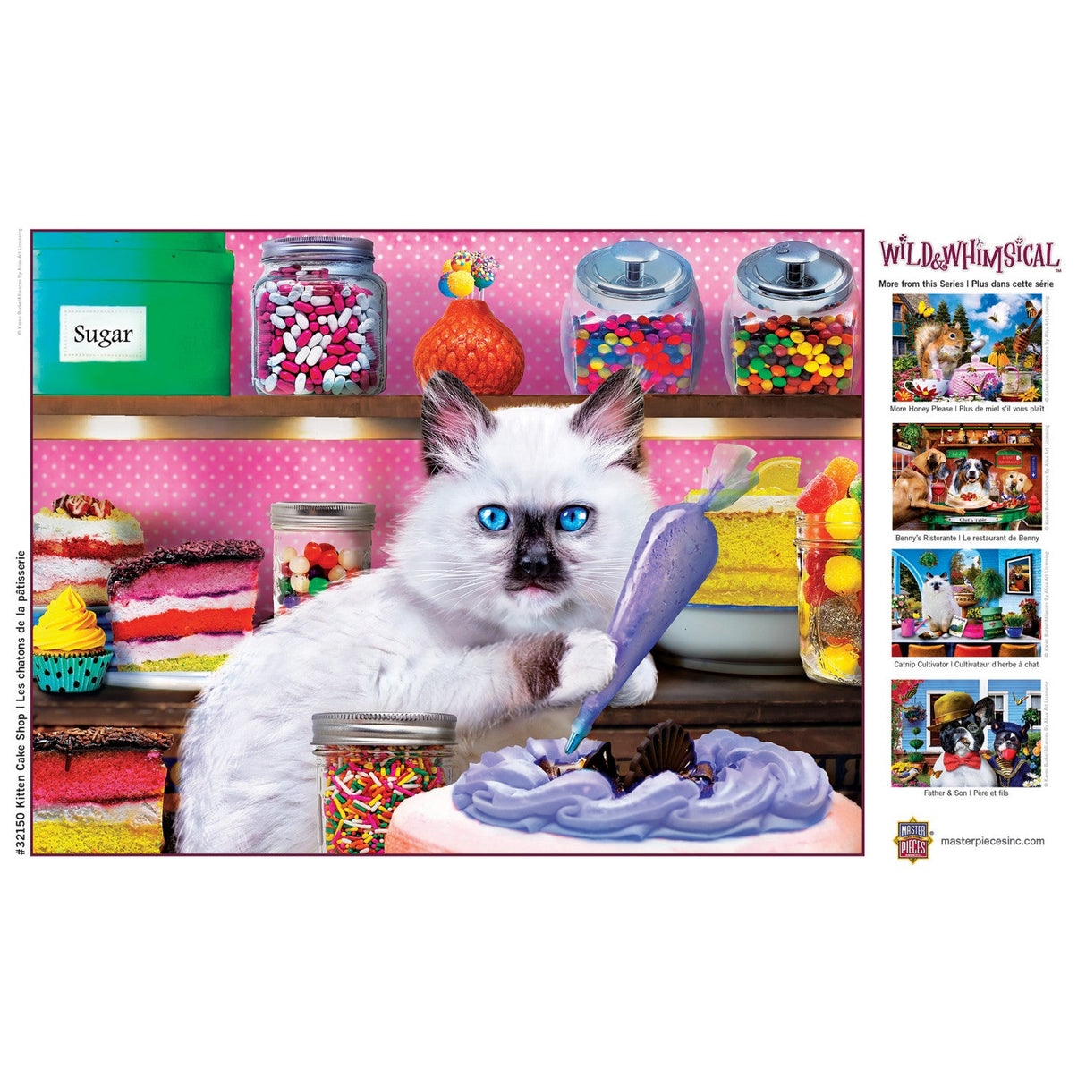 Wild & Whimsical - Kitten Cake Shop 300 Piece EZ Grip Jigsaw Puzzle