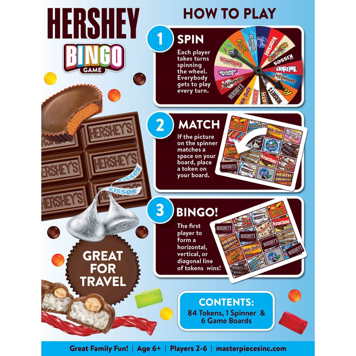 Hershey's Bingo Game