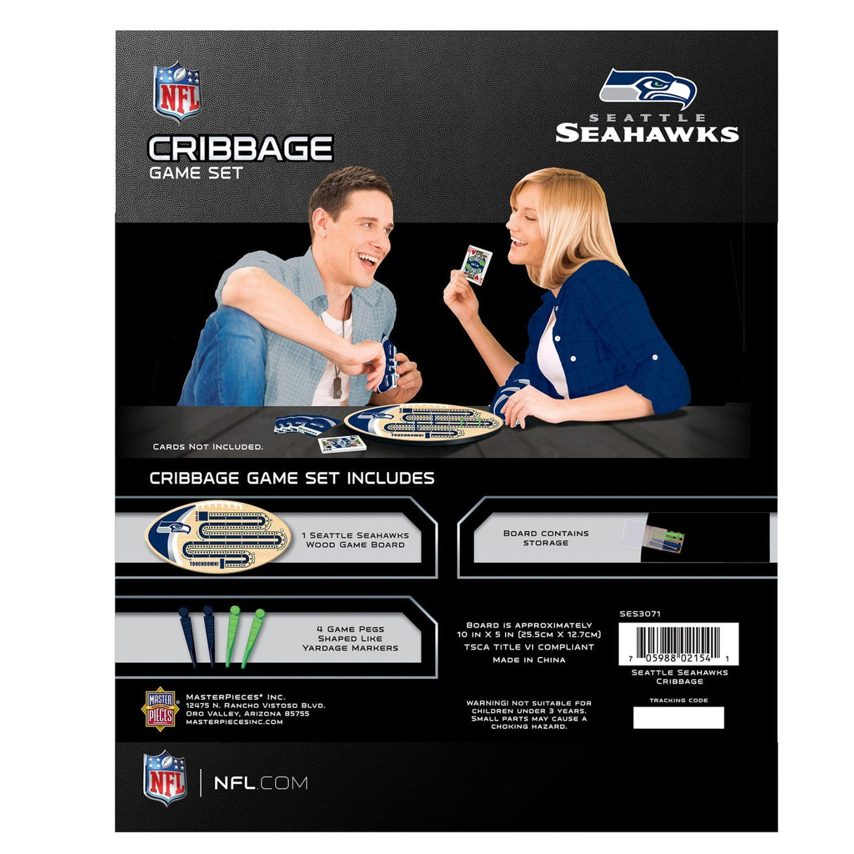 Seattle Seahawks Cribbage