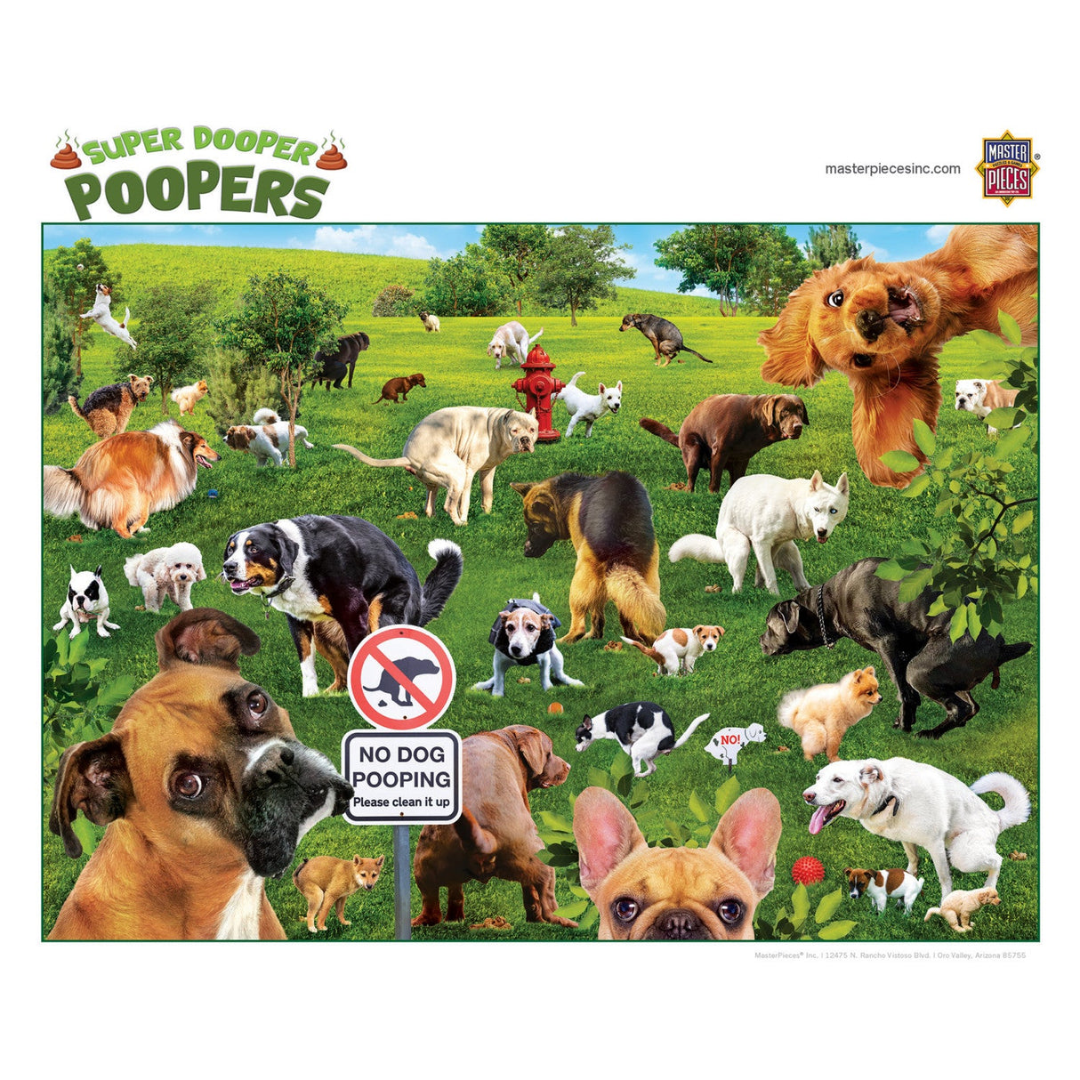 Super Dooper Poopers 1000 Piece Jigsaw Puzzle