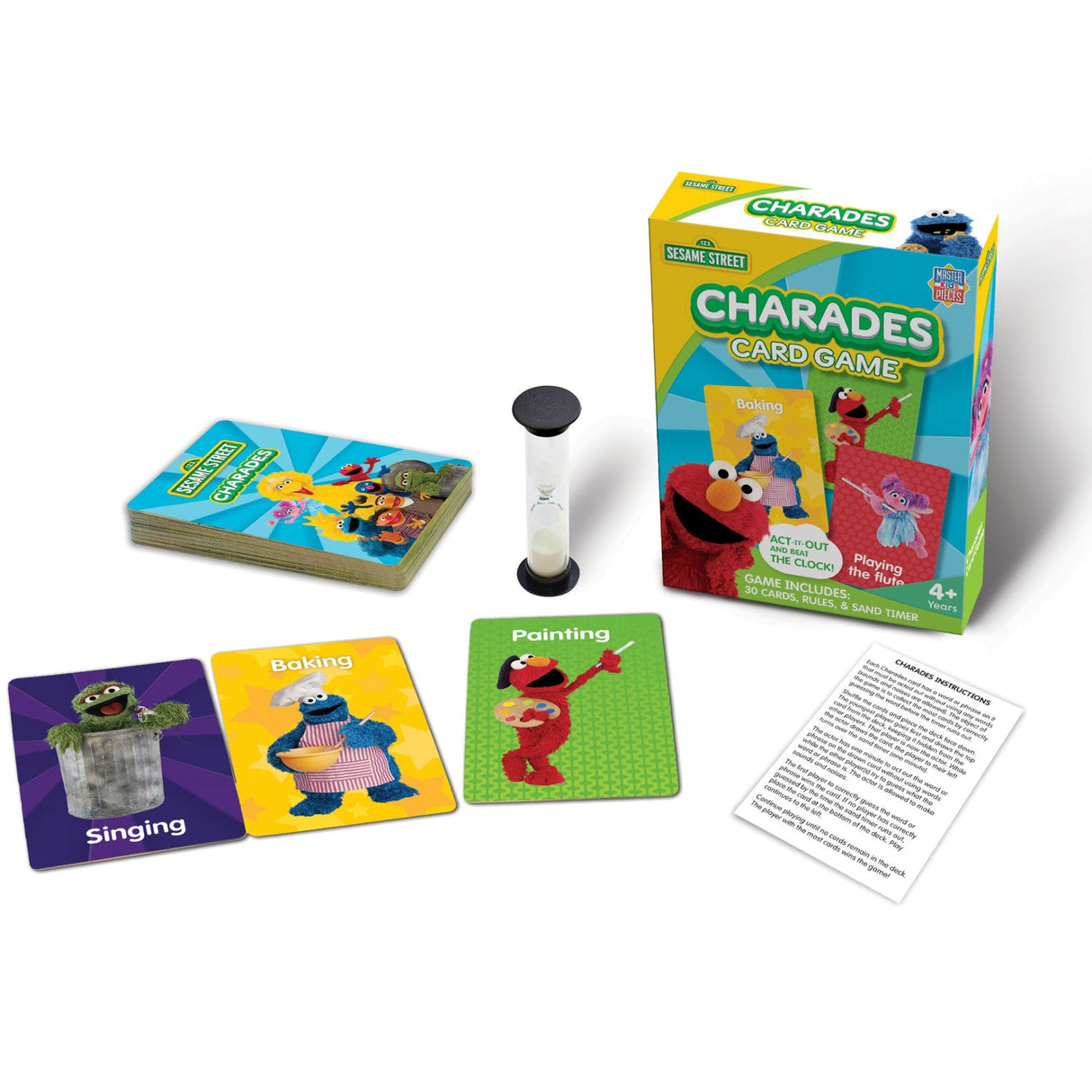 Sesame Street Charades Card Game