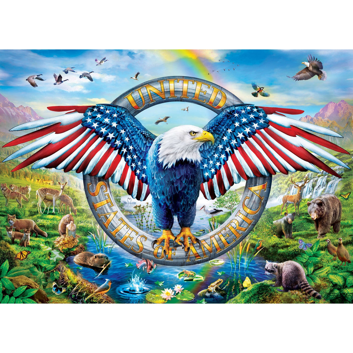 Mossy Oak - Liberty Falls 1000 Piece Jigsaw Puzzle