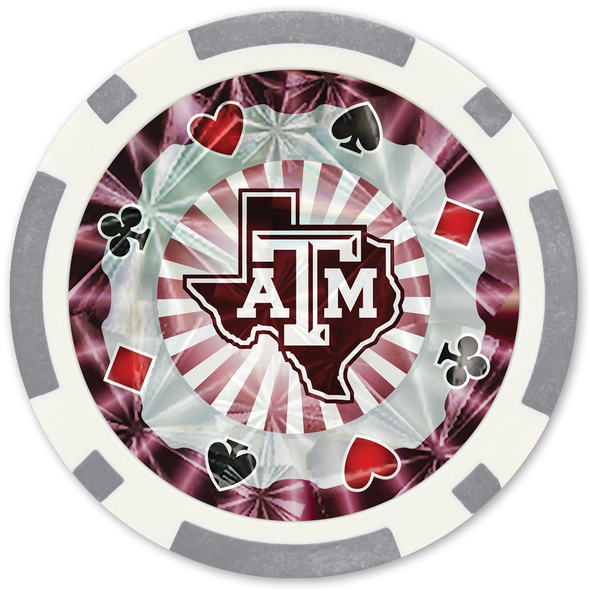 Texas A&M Aggies 20 Piece Poker Chips