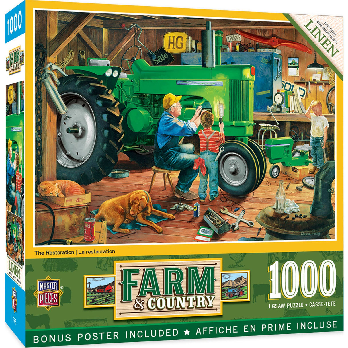 Farm & Country - The Restoration 1000 Piece Jigsaw Puzzle