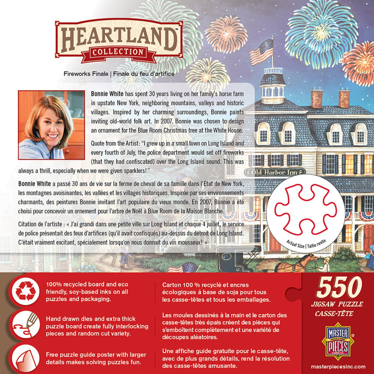 Heartland - Fireworks Finale 550 Piece Jigsaw Puzzle