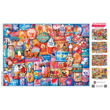 Flashbacks - Ice Cream Treats 1000 Piece Jigsaw Puzzle