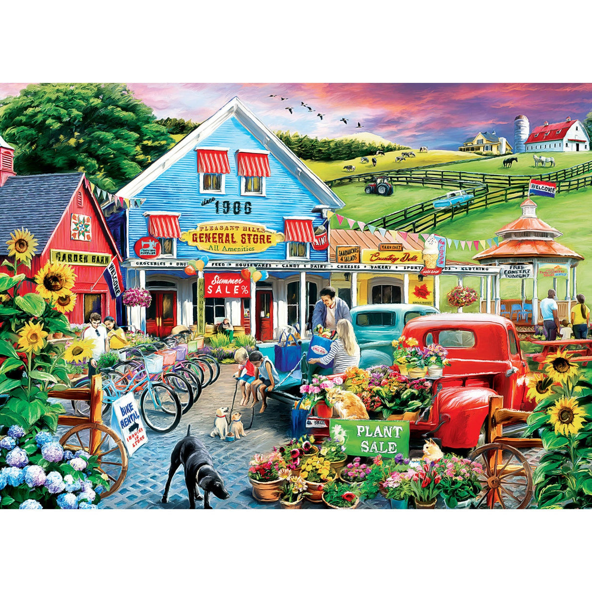 General Store - Pleasant Hills 1000 Piece Jigsaw Puzzle