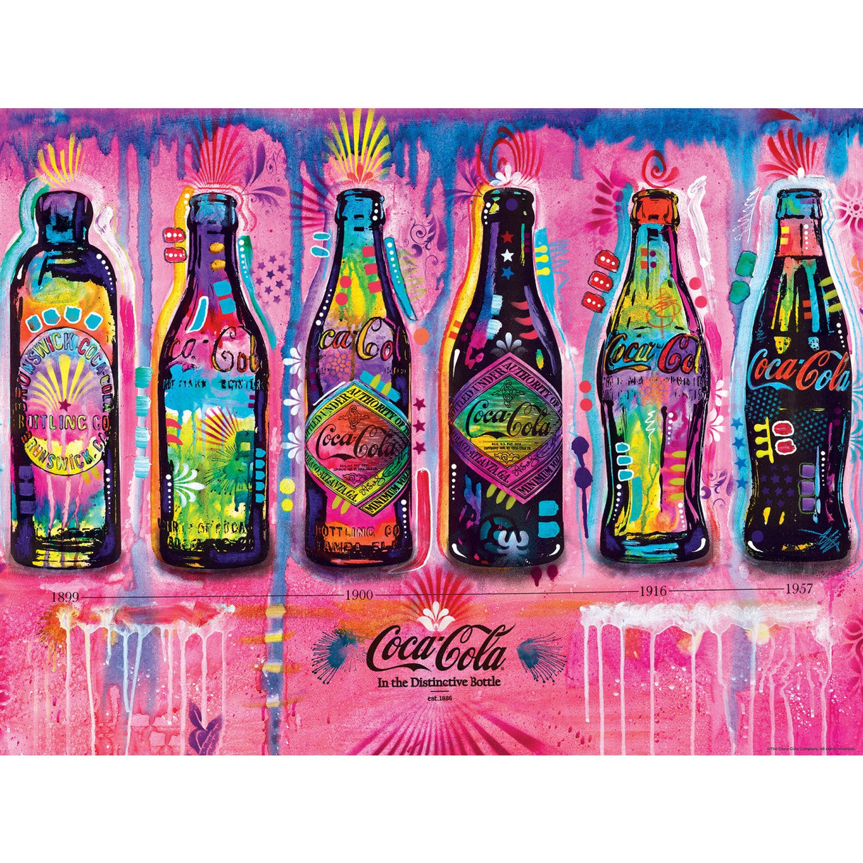 Coca-Cola - Bottles 300 Piece EZ Grip Jigsaw Puzzle