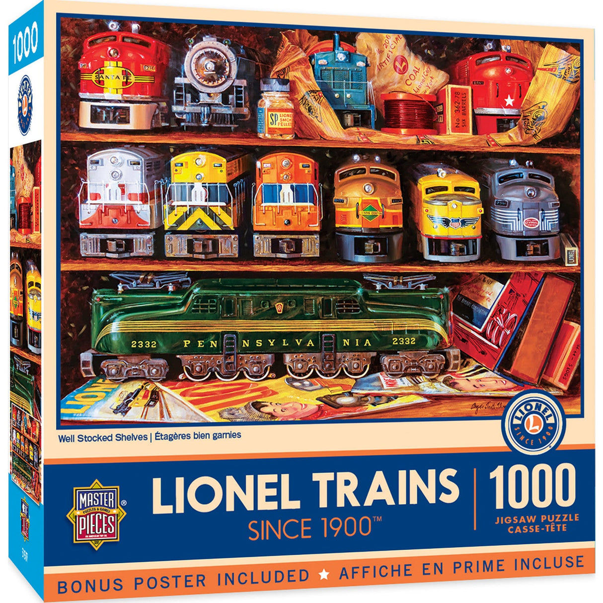 Lionel Trains - Well Stocked Shelves 1000 Piece Jigsaw Puzzle