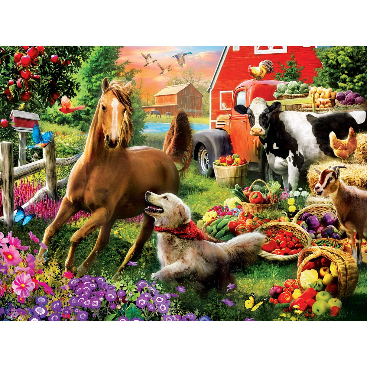 Green Acres - Best Friends 300 Piece EZ Grip Jigsaw Puzzle