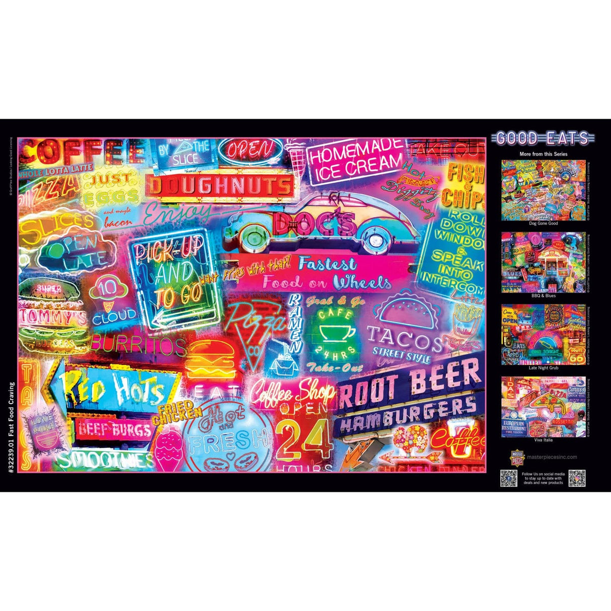 Good Eats - Fast Food Craving 500 Piece Jigsaw Puzzle