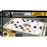 Boston Bruins Checkers Board Game