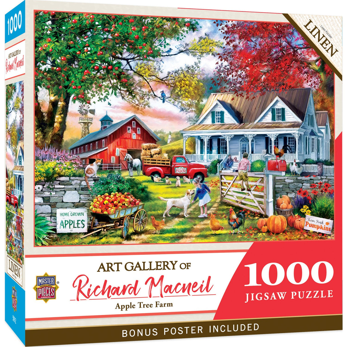 Art Gallery - Apple Tree Farm 1000 Piece Jigsaw Puzzle