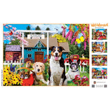 Wild & Whimsical - Dog's Country Restort 1000 Piece Jigsaw Puzzle