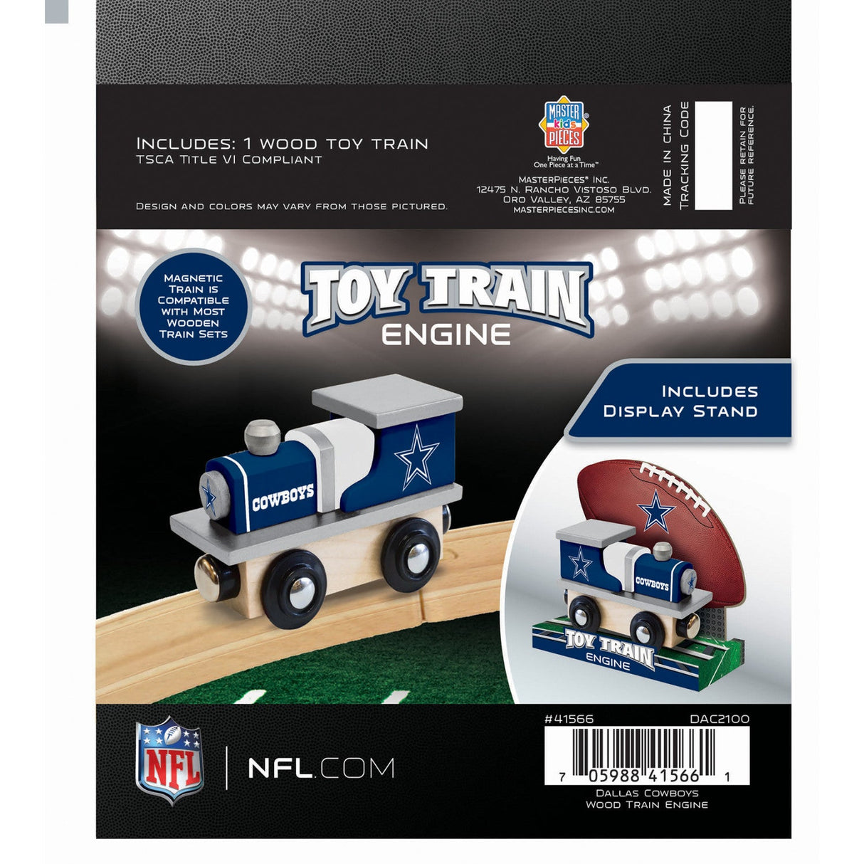 Dallas Cowboys Toy Train Engine