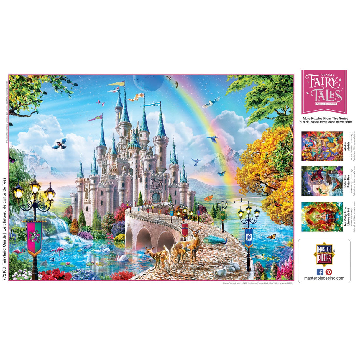 Classic Fairy Tales - Fairyland Castle 1000 Piece Jigsaw Puzzle