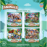 World of Animals 100 Piece Jigsaw Puzzles 4-Pack V1