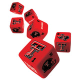 Texas Tech Red Raiders Dice Set - 19mm