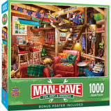 Man Cave - Fish, Hunt, & Hibernate 1000 Piece Jigsaw Puzzle