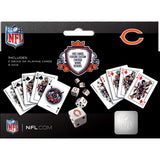 Chicago Bears - 2-Pack Playing Cards & Dice Set