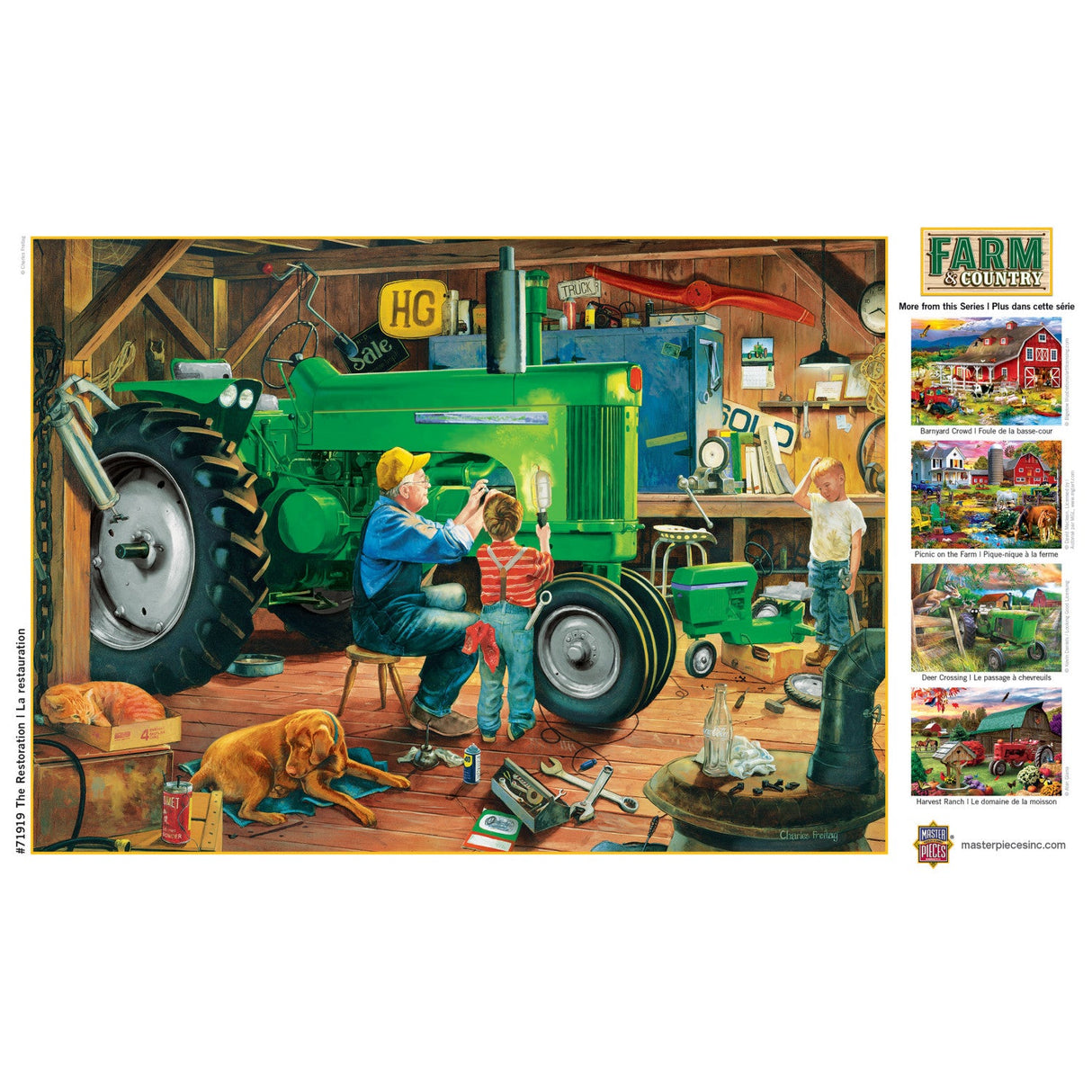 Farm & Country - The Restoration 1000 Piece Jigsaw Puzzle