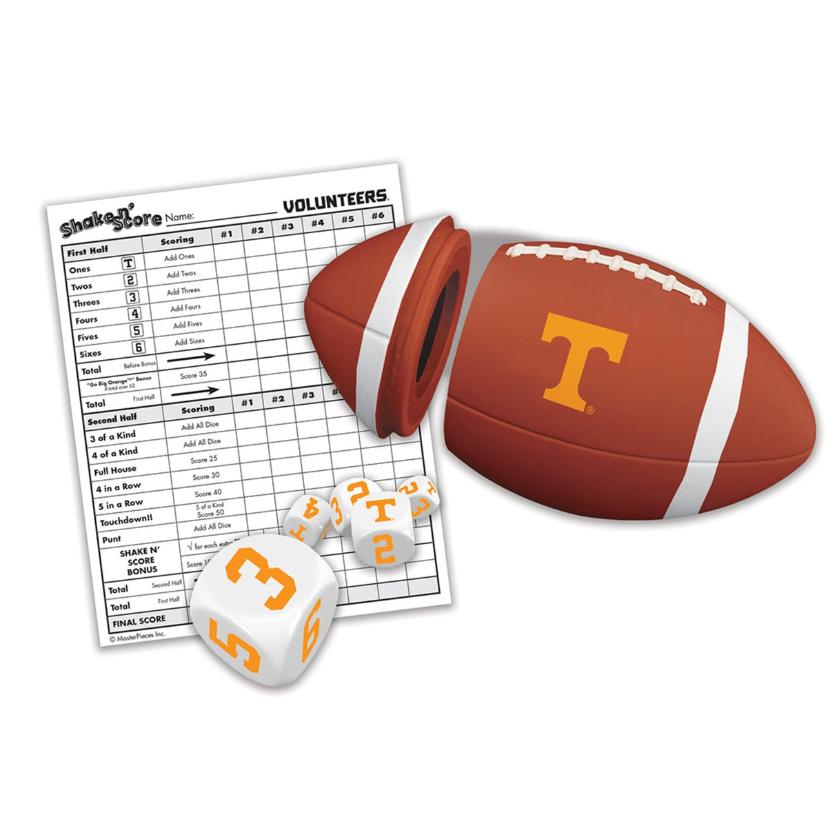 Tennessee Volunteers Shake n' Score