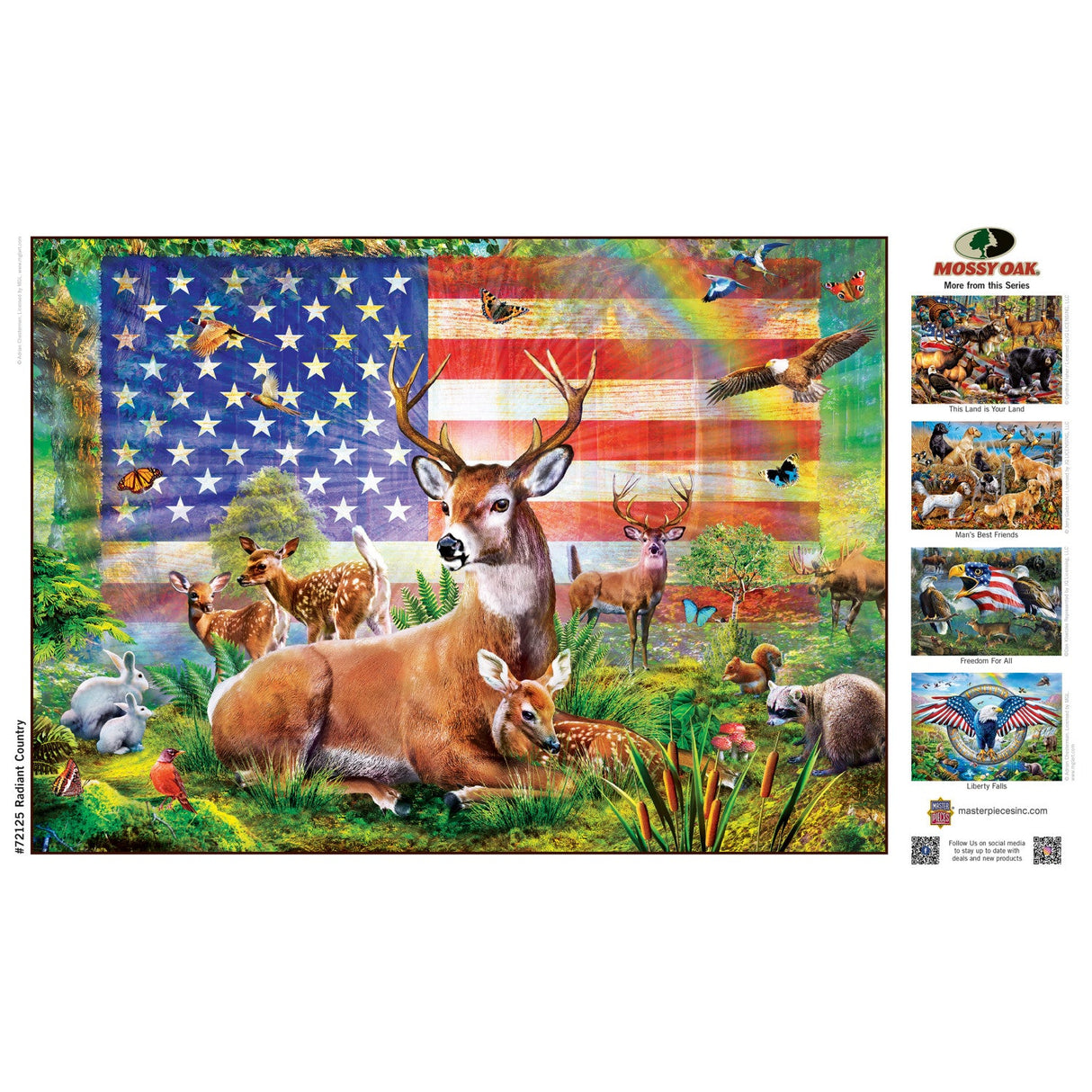 Mossy Oak - Radiant Country 1000 Piece Jigsaw Puzzle