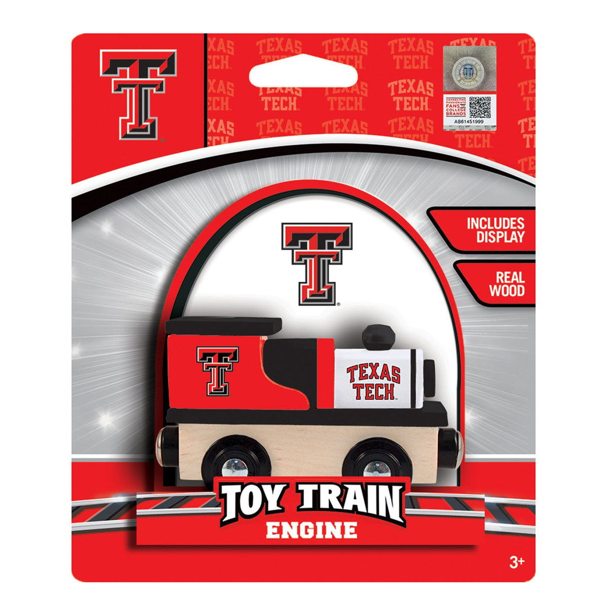 Texas Tech Red Raiders Toy Train Engine