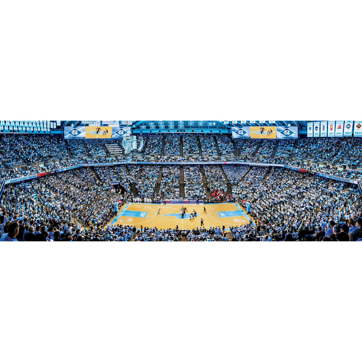 UNC Tar Heels - 1000 Piece Panoramic Jigsaw Puzzle