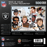 Las Vegas Raiders - All Time Greats 500 Piece Jigsaw Puzzle