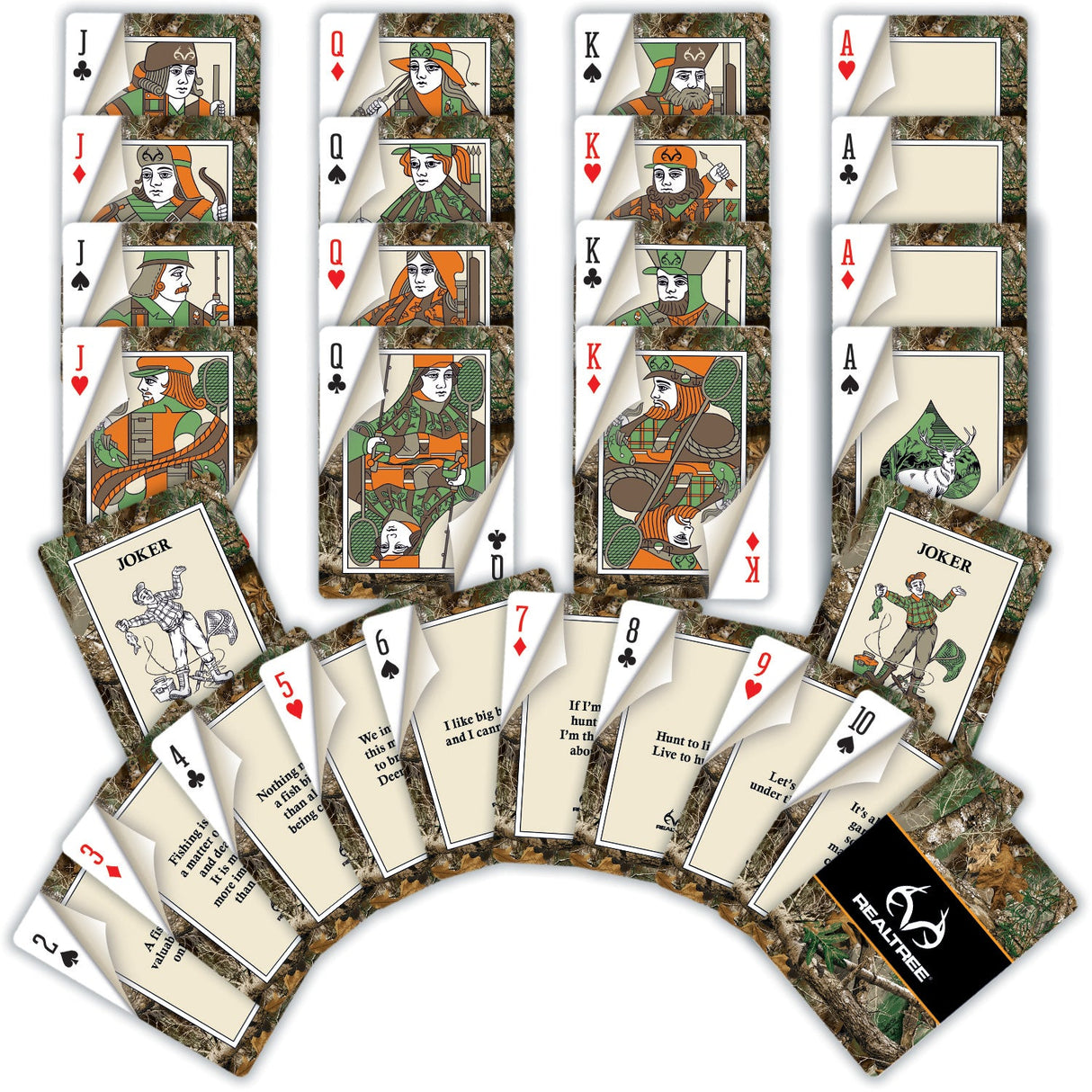 Realtree Playing Cards - 54 Card Deck