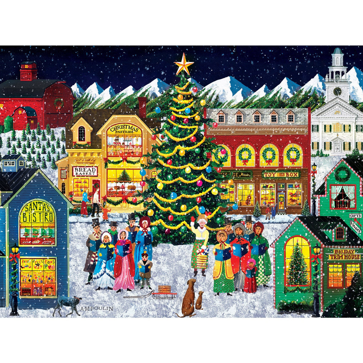 Happy Holidays - Holiday Harmony 300 Piece EZ Grip Jigsaw Puzzle